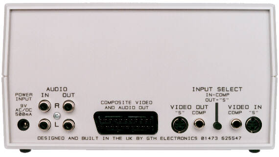 Back View of ACE, Showing Connections. File Size 24k